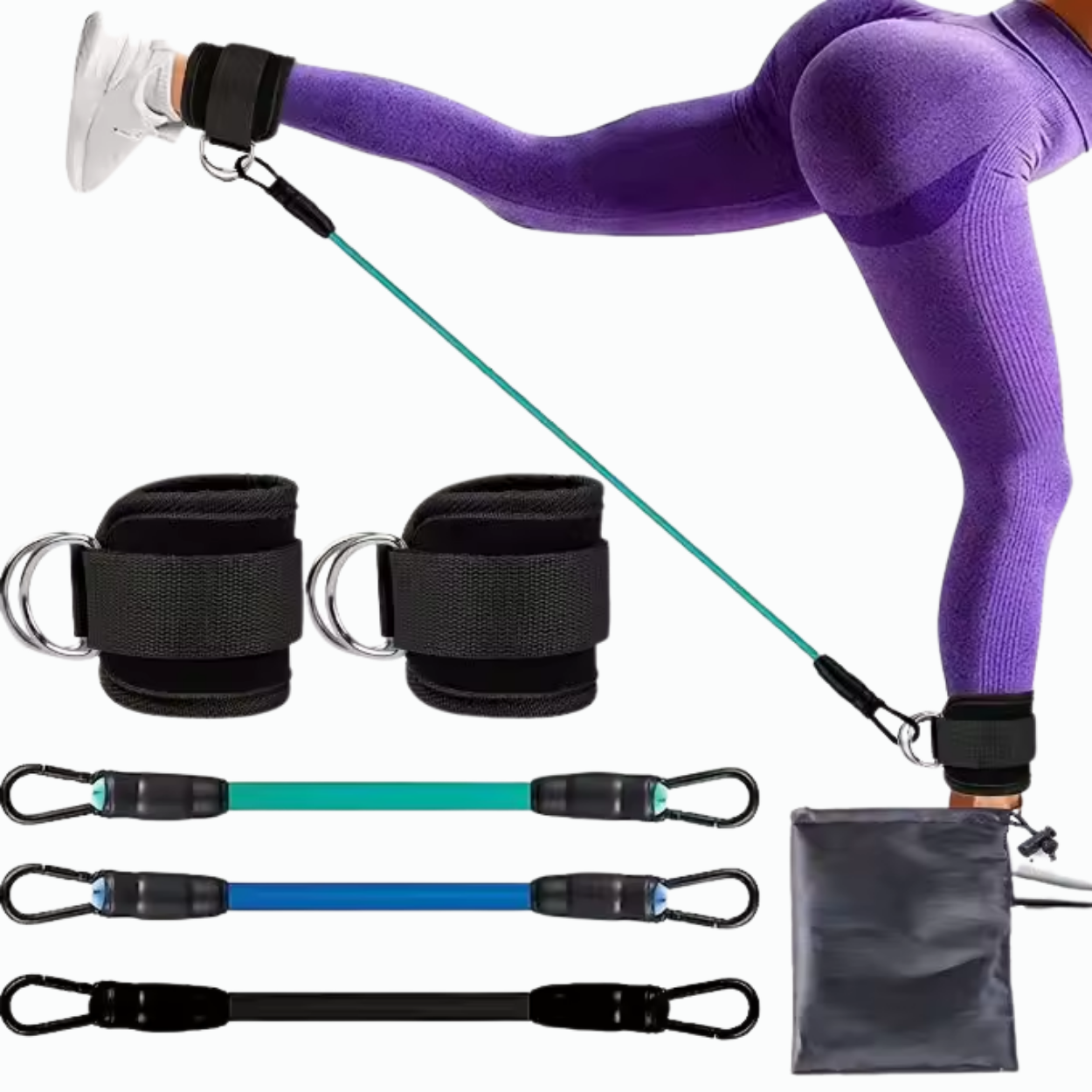 Elastische Fitnessuitrusting voor Billen en Benen