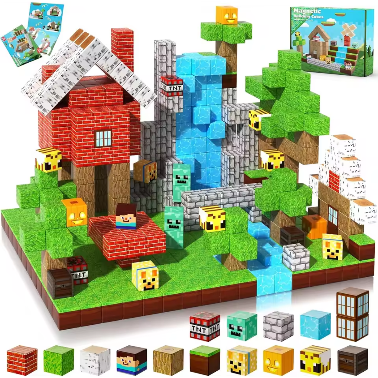 Magnetische Bouwblokken Architectuurspel voor Kinderen