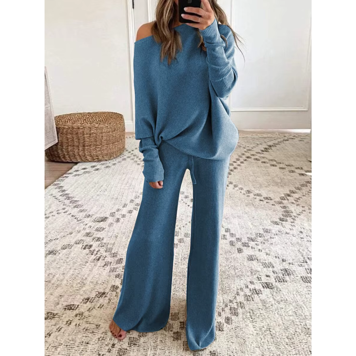 Comfortabele en Elegante Trainingsbroek en Trui