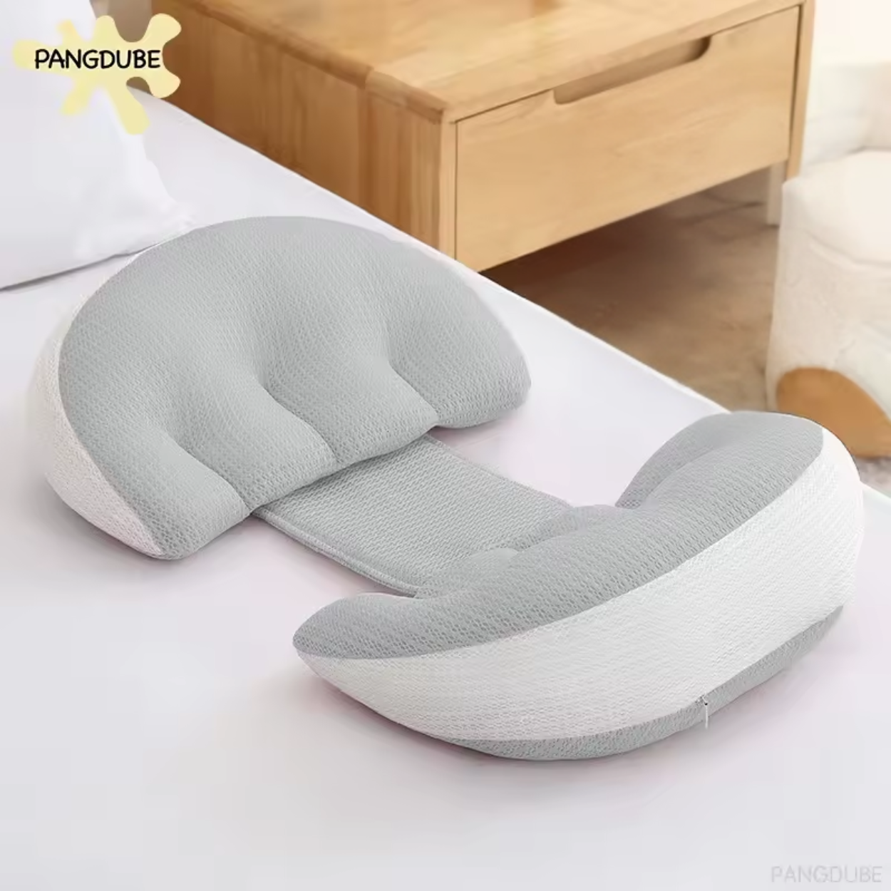 Ergonomisch Zwangerschapskussen voor Comfortabel Slapen