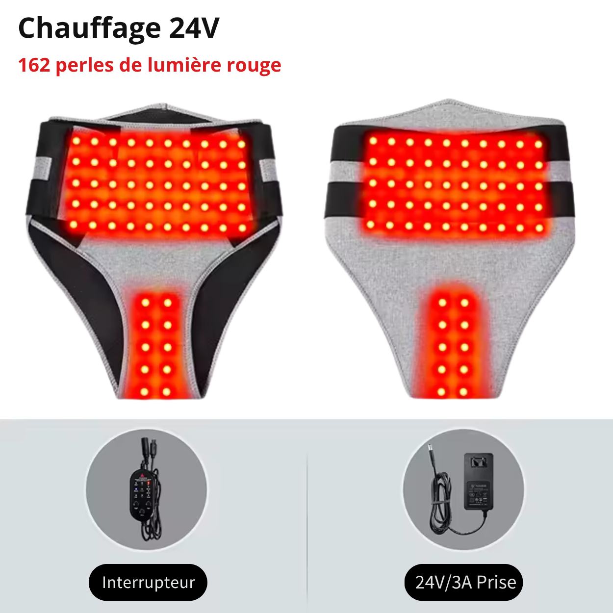 Elektrische verwarmde broek met massage voor mannen en vrouwen