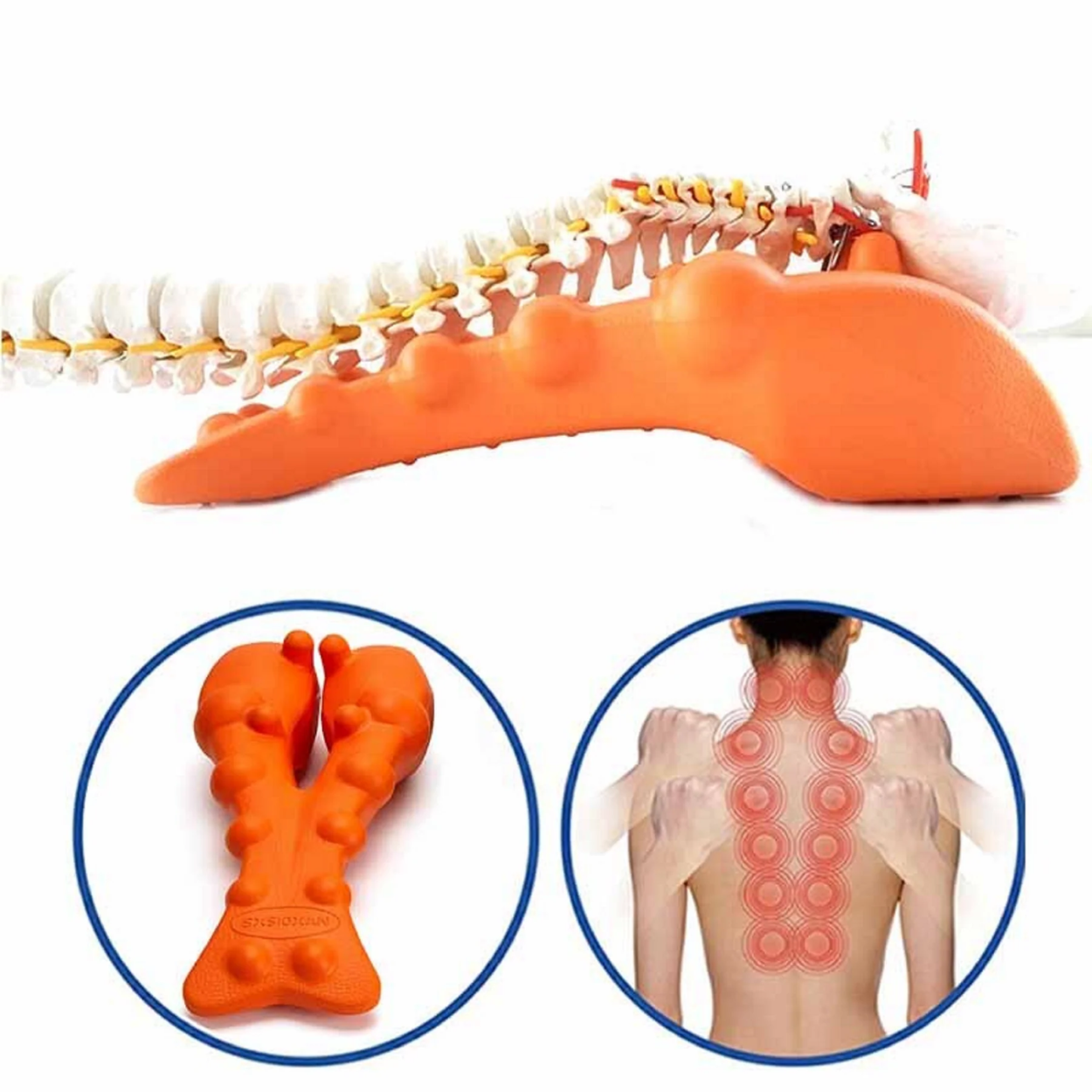 Uittrekbare Nek- en Nekmassageapparaat