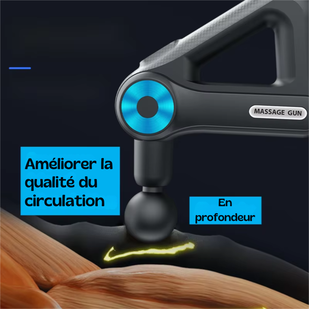 Professioneel Massagepistool voor Vermoeide Spieren