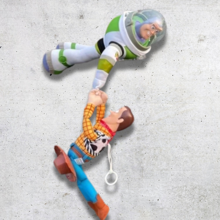 Disney Knuffel Woody en Buzz om op te Hangen in de Auto