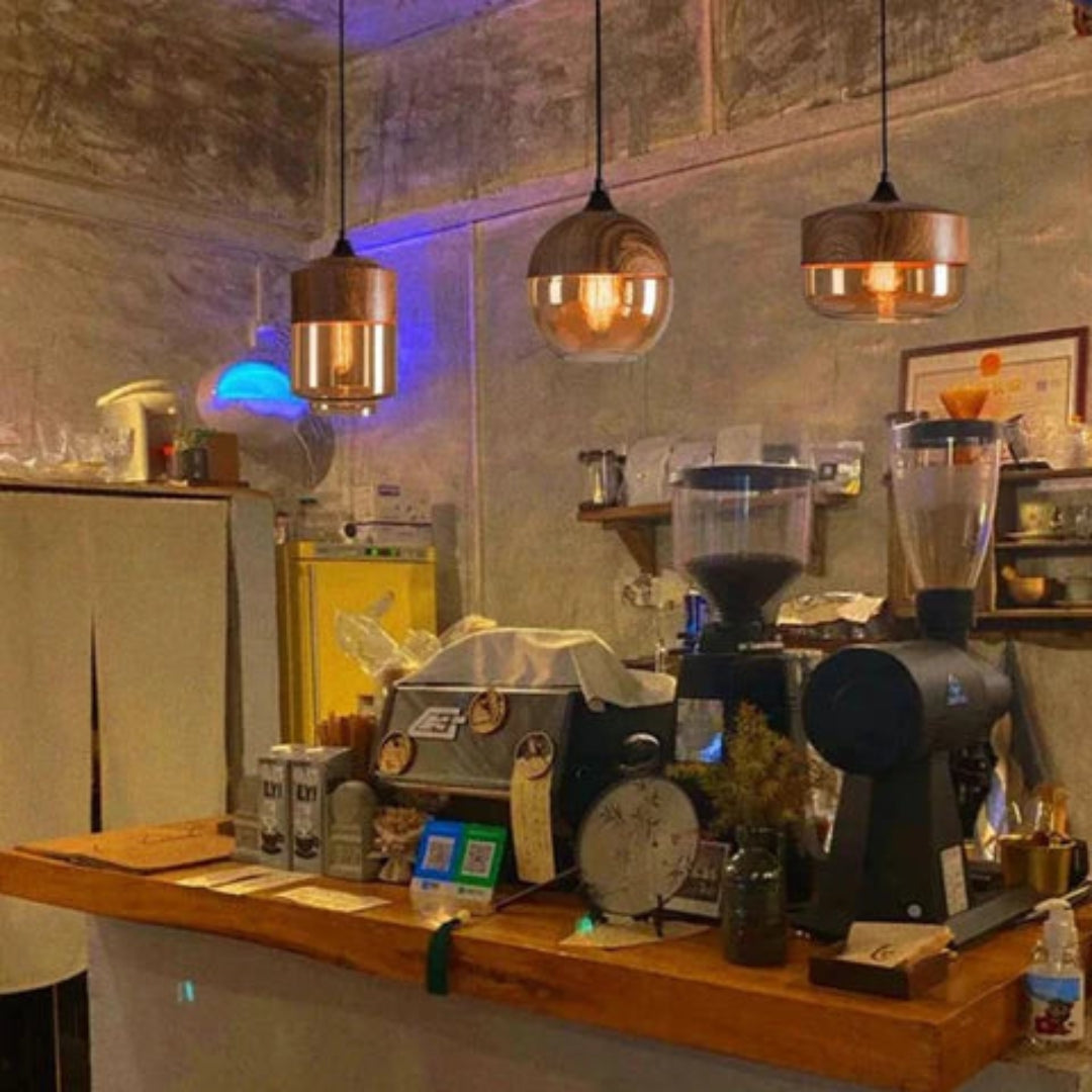 Plafondlamp Hout Scandinavisch Design