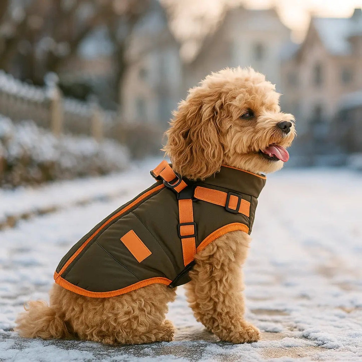 Manteau Chien Hiver Doux et Imperméable - Marcherelle