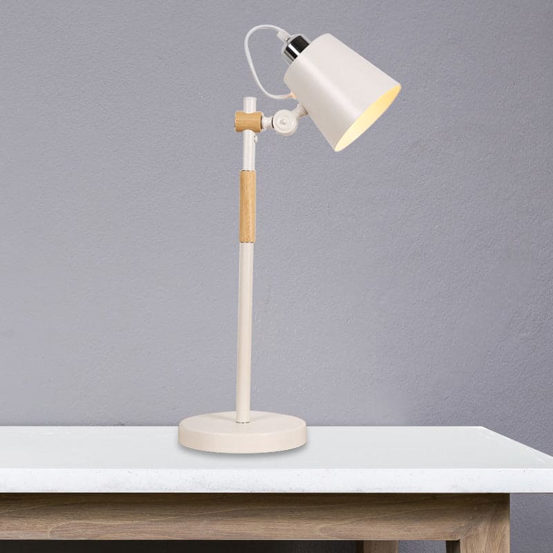 Vouwbare Vintage Bureaulamp van Metaal