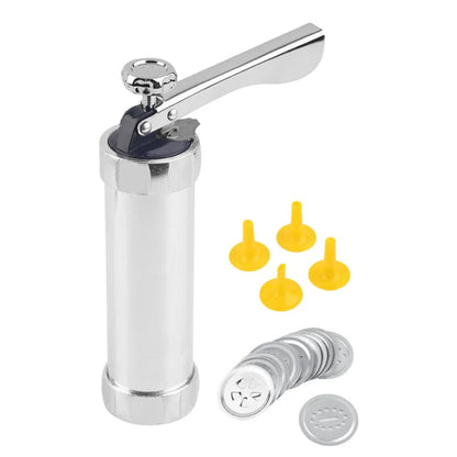 Aluminium Koekjesvorm met 20 Vormen en 4 Opzetstukken