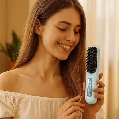 Elektrische Borstel voor Glad Haar – Snelle Styling en Anti-Frizz Glans