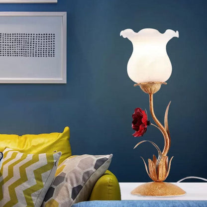 Sierlijke Bloemen Tafellamp voor Slaapkamer