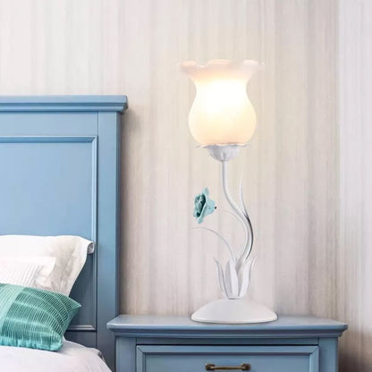 Sierlijke Bloemen Tafellamp voor Slaapkamer