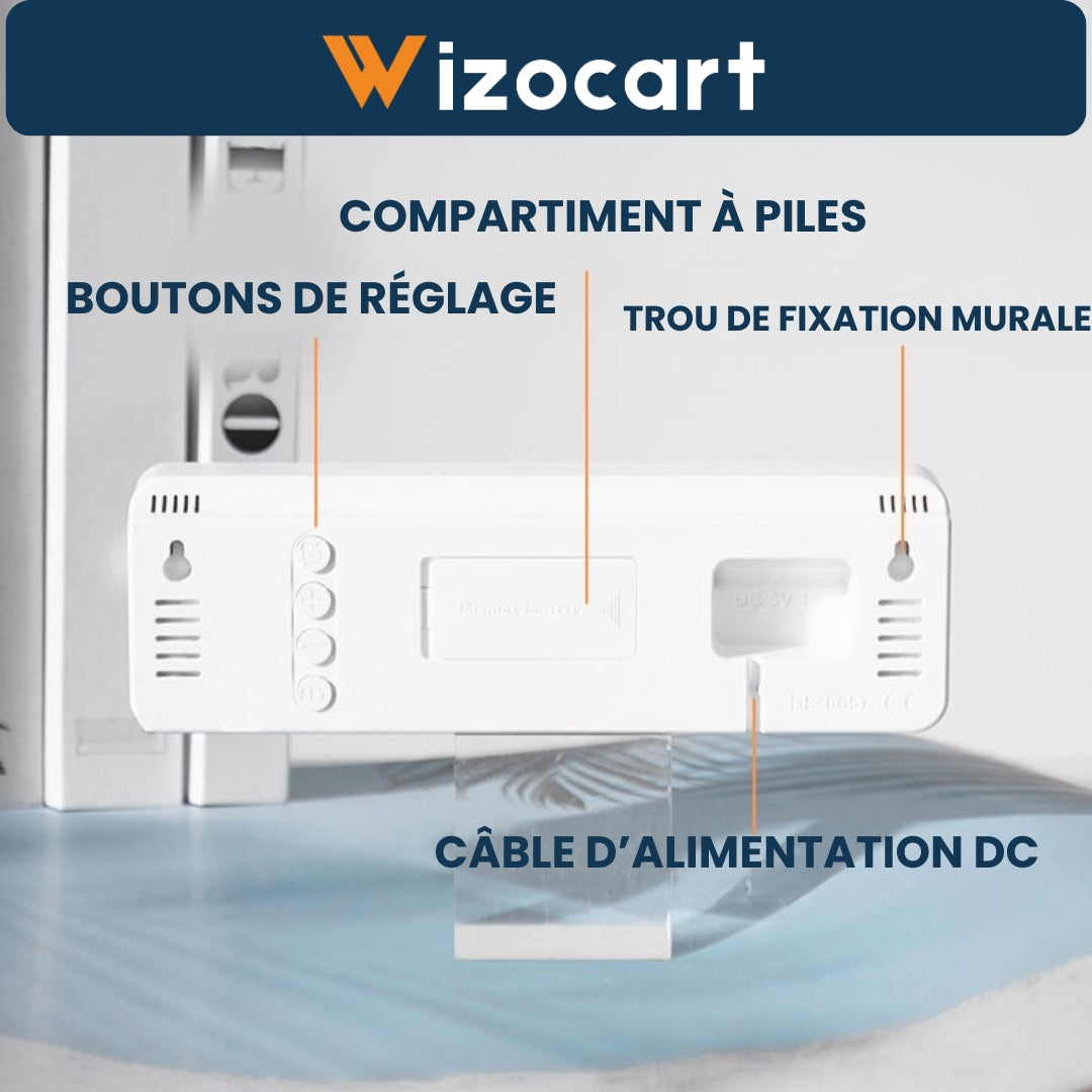 Moderne Digitale LED Wandklok