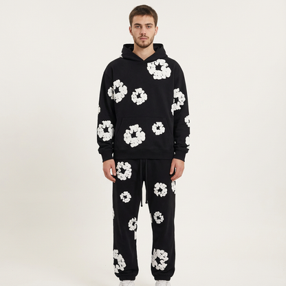 Sweat Homme Floral Élégant – Confort Chic Printemps