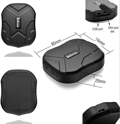 Discrete en Waterdichte 4G GPS Tracker voor Auto