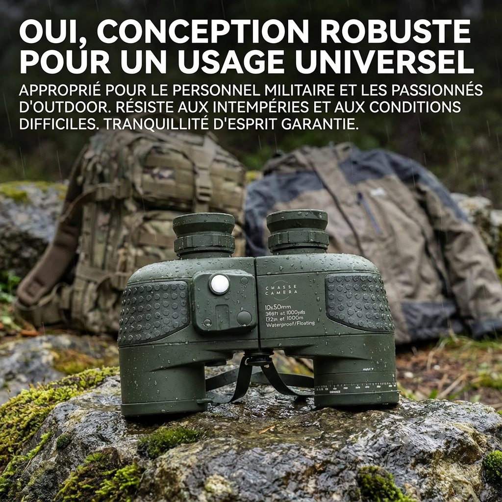 Marcherelle™ – Militaire verrekijkers 10x50 met heldere en stabiele kijkervaring