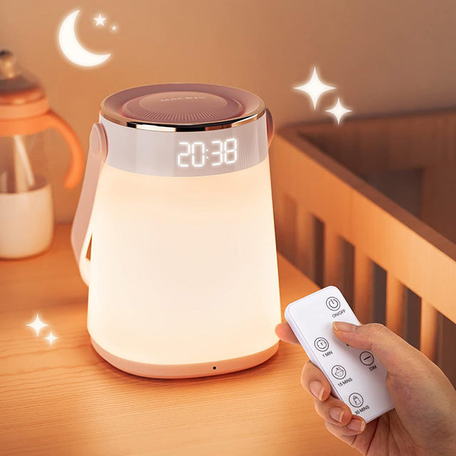 Veilleuse LED Bébé Intelligent avec Télécommande - Santeova