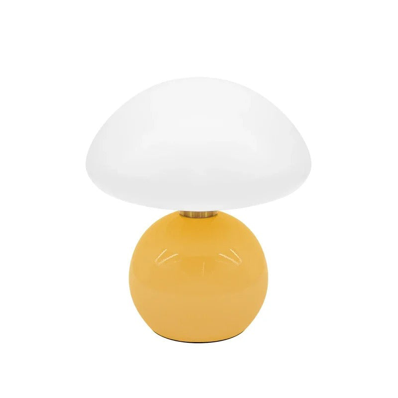 Elegante glazen nachtlamp
