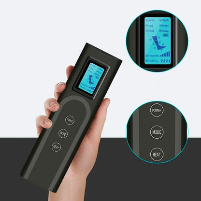 Verwarmende ontspannende voet- en beenmassager