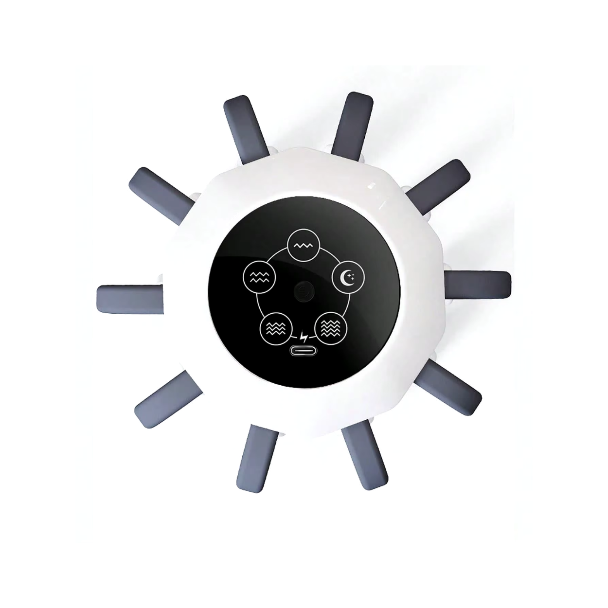 Draagbare Elektrische Hoofdhuidmassager