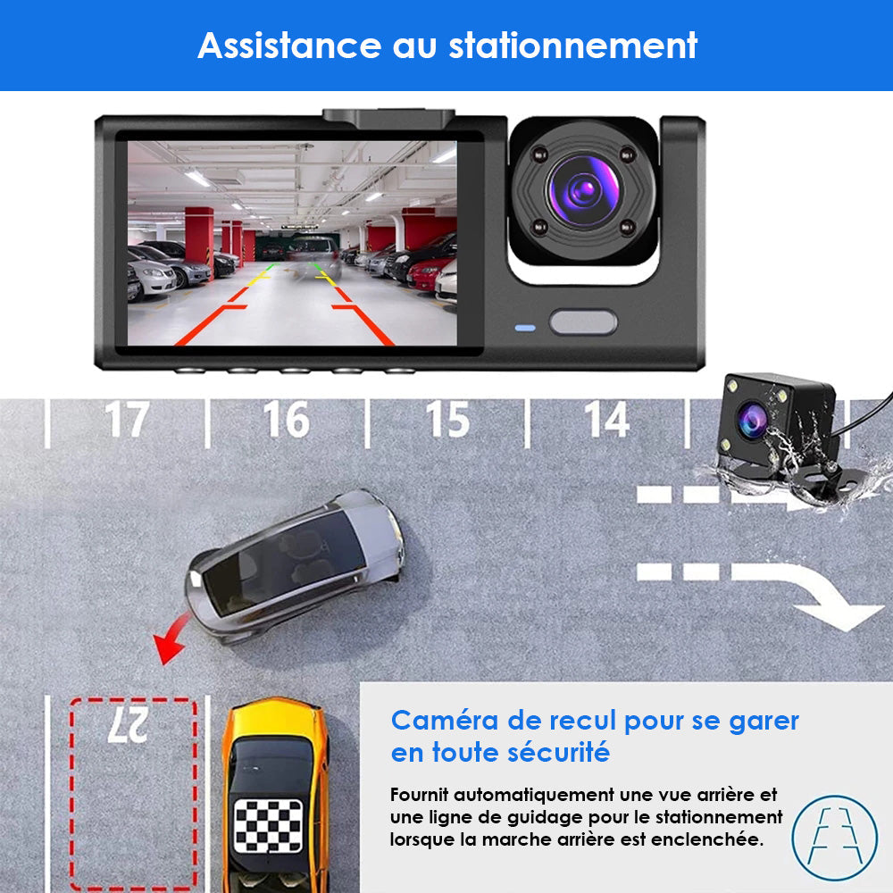 Dubbele Auto Camera Systeem Voor- en Achter Full HD