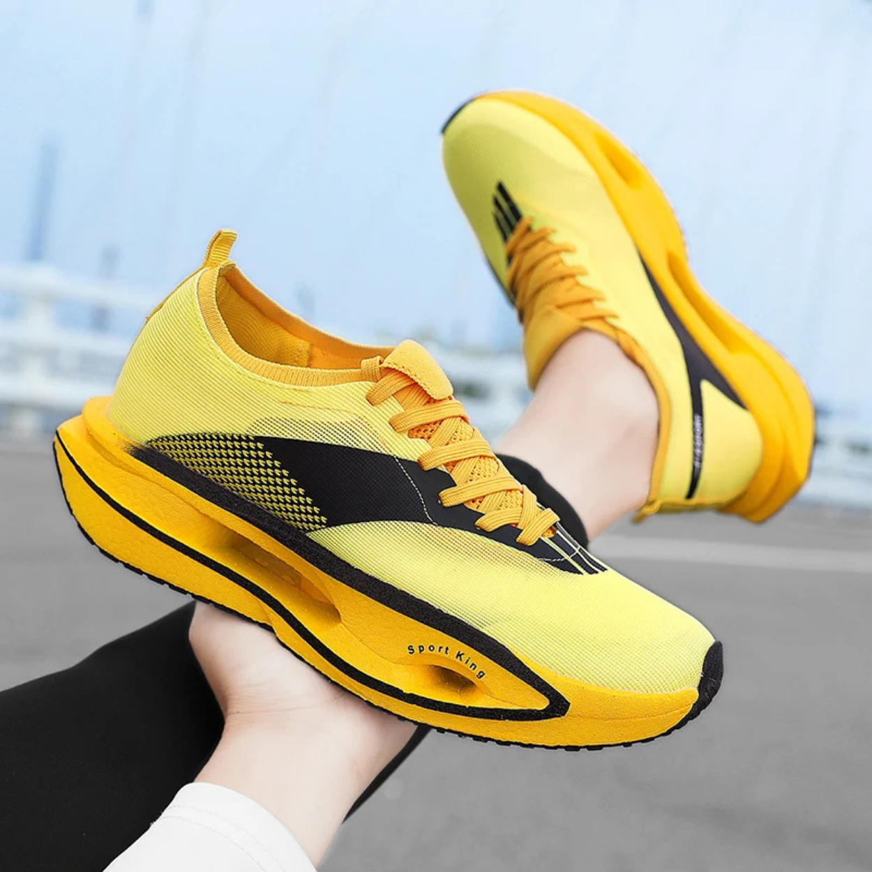 Comfortabele Anti-Geuroplopende Hardloopschoenen voor Heren/Dames