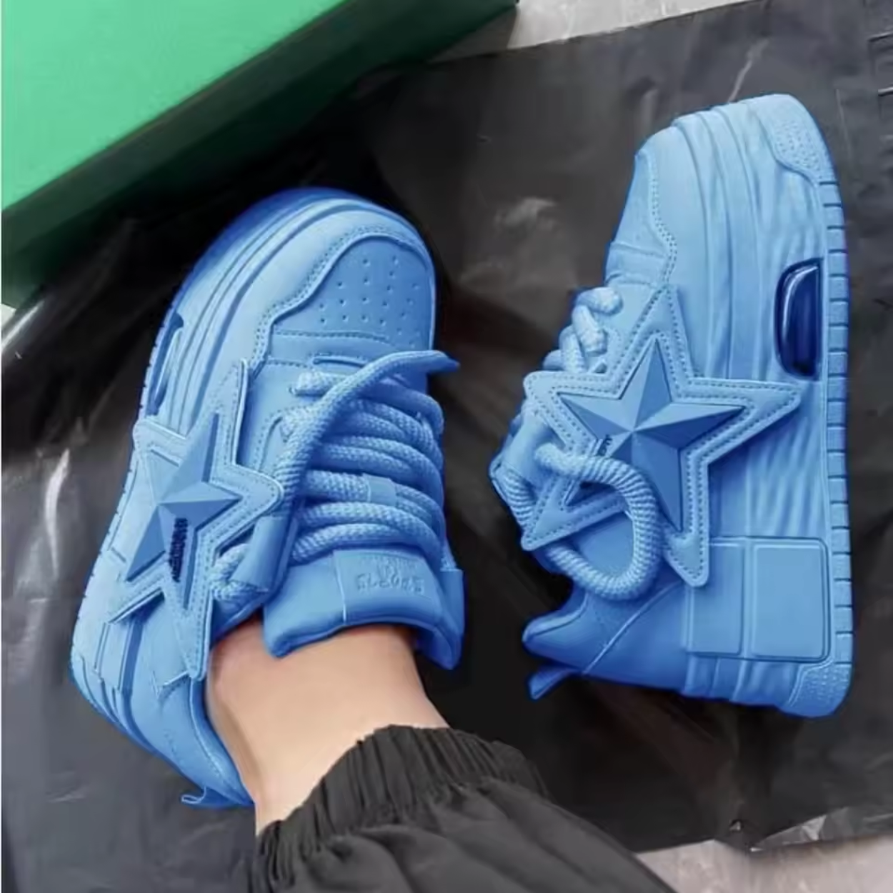 Dames Hoge Plateau Sneakers