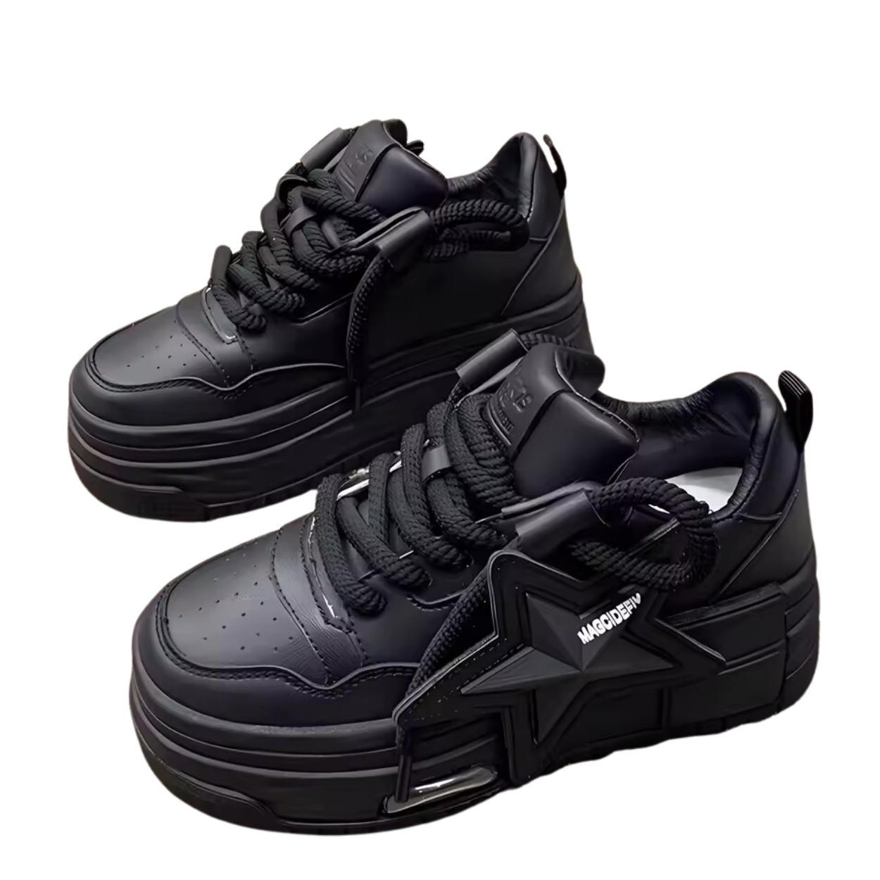 Dames Hoge Plateau Sneakers
