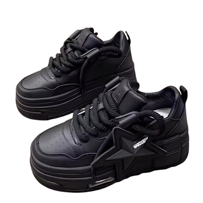 Dames Hoge Plateau Sneakers