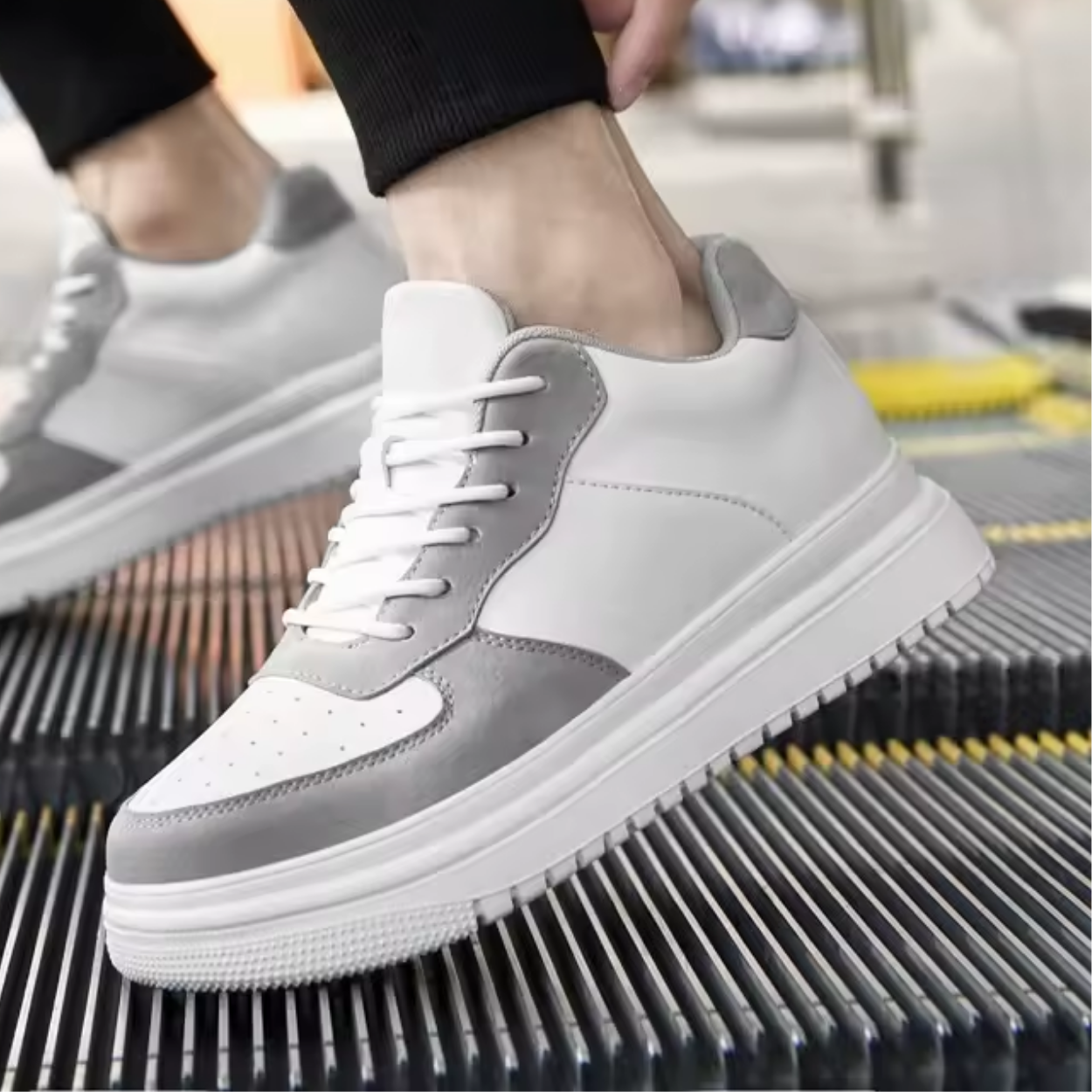 Discrete en Comfortabele Verhogende Heren Schoenen