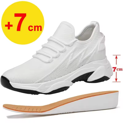 Sportieve Schoenen met Discrete Verhoging +7 cm