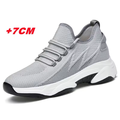 Sportieve Schoenen met Discrete Verhoging +7 cm