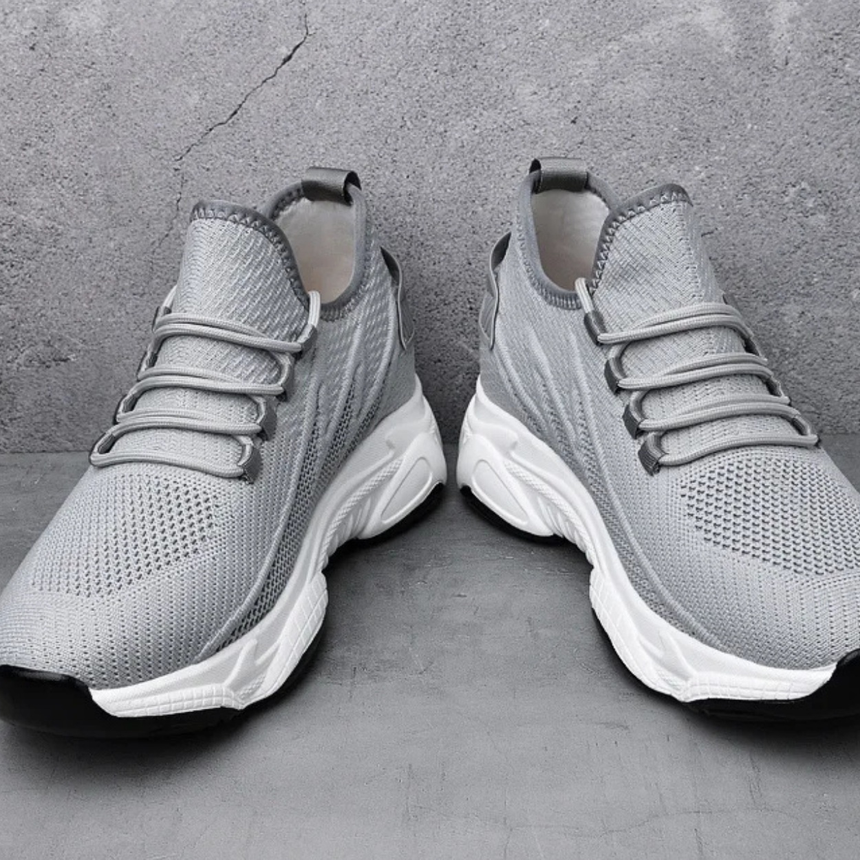 Sportieve Schoenen met Discrete Verhoging +7 cm
