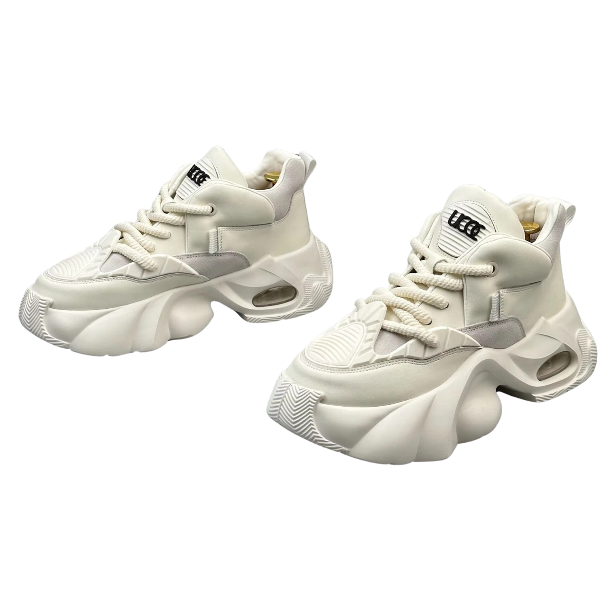 Vintage Sneakers met Luchtgeveerde Demping