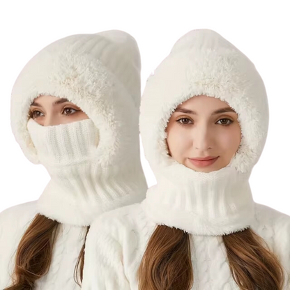 Zachte en warme fluwelen damesmuts