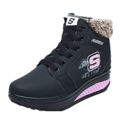 Verwarmde winterlaarzen in streetstyle met gripzool