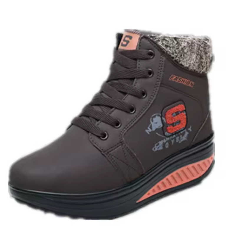 Bottes Hiver Chauffantes Style Street avec Semelle Grip - Marcherelle
