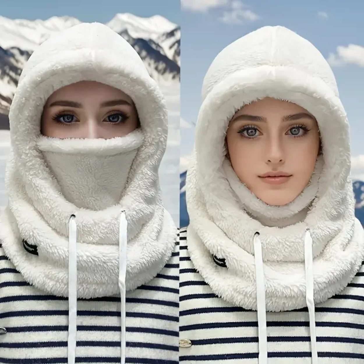 Waterdichte en Warme 3-in-1 Winterbalaclava