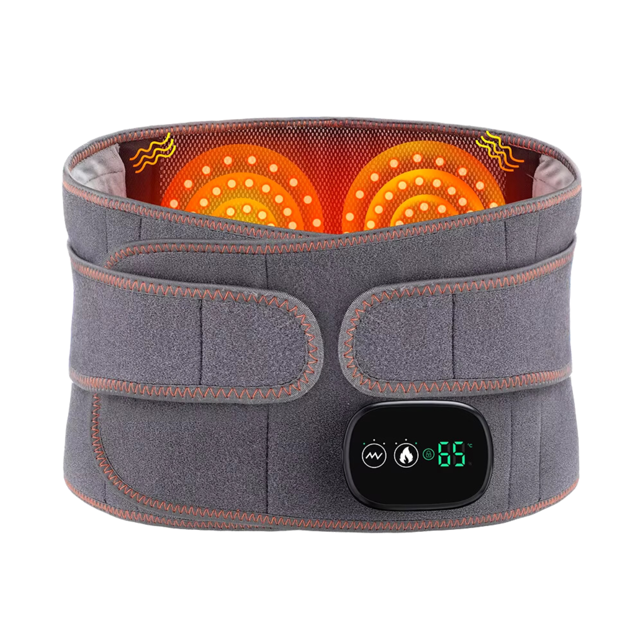 Elektrische warmteband met ontspannende massage