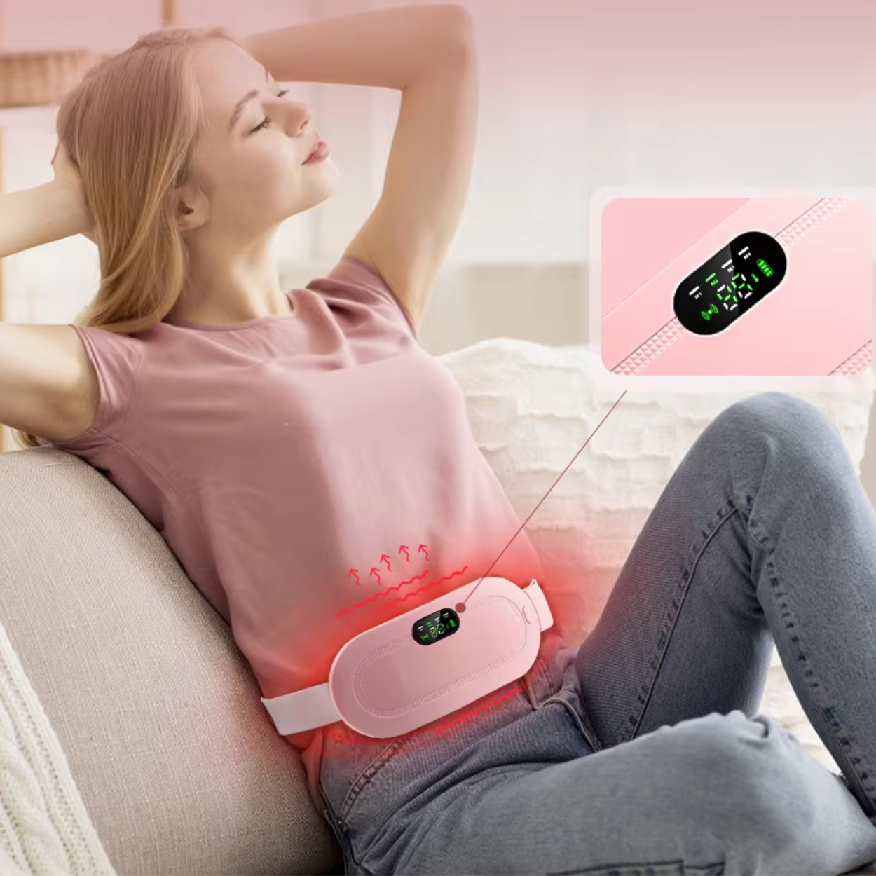 Verwarmende Buikband voor Warmte en Ontspanning