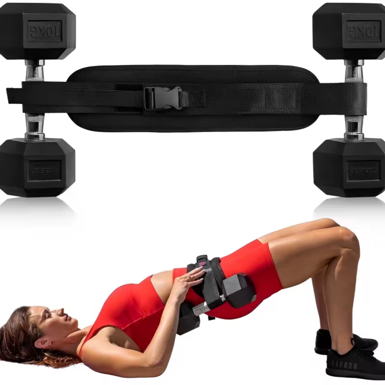 Fitnessriem voor Versterking van Billen en Buikspieren