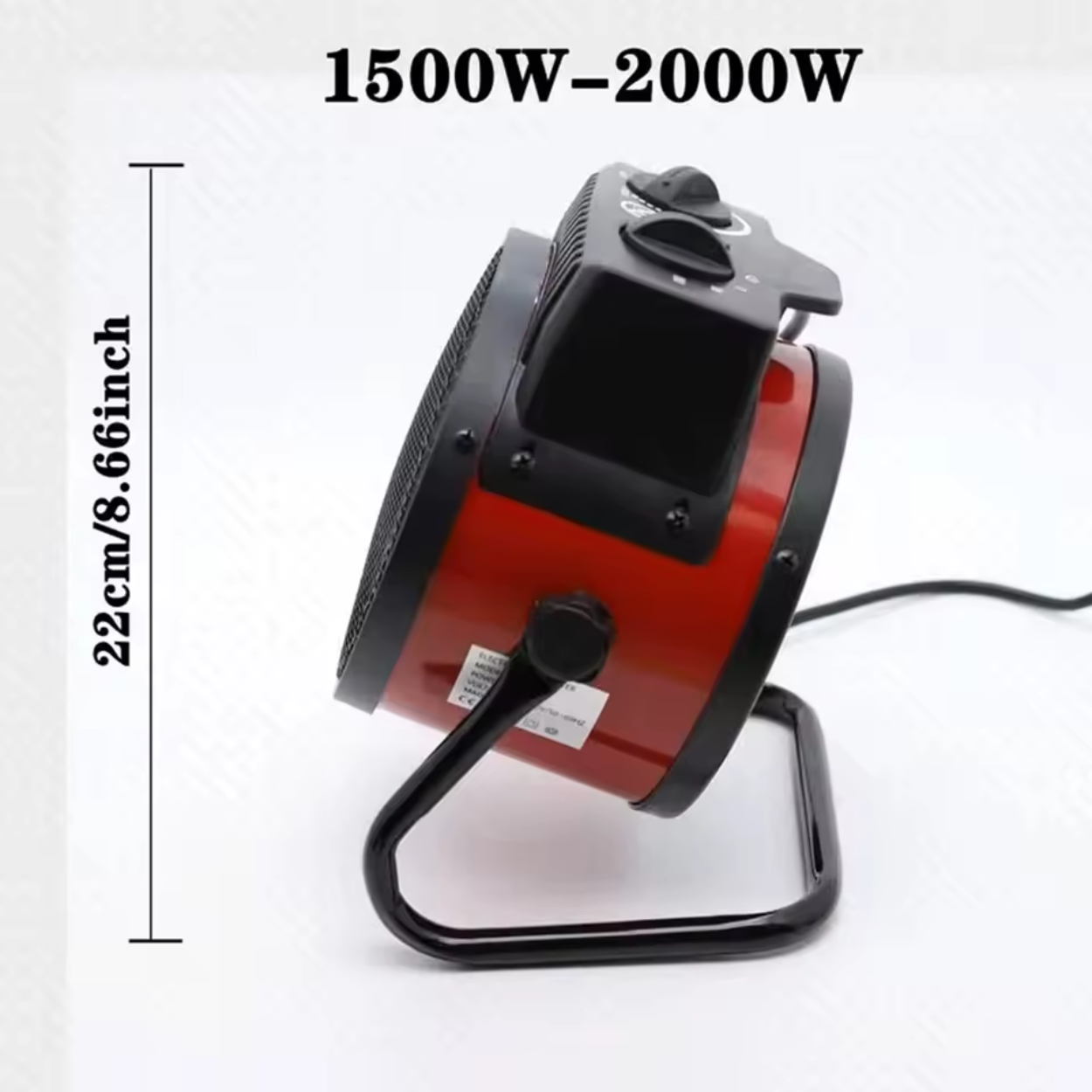 Krachtige Elektrische Verwarming 1500W/2000W/3000W voor Buiten