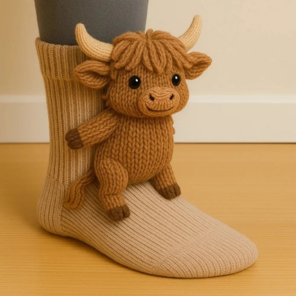 Sokken met Kleurrijke en Leuke Diermotieven