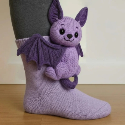 Sokken met Kleurrijke en Leuke Diermotieven