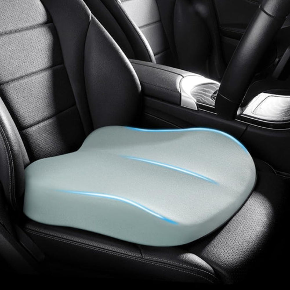 Ergonomisch Autostoelkussen met Geheugenschuim voor een Comfortabele Rug