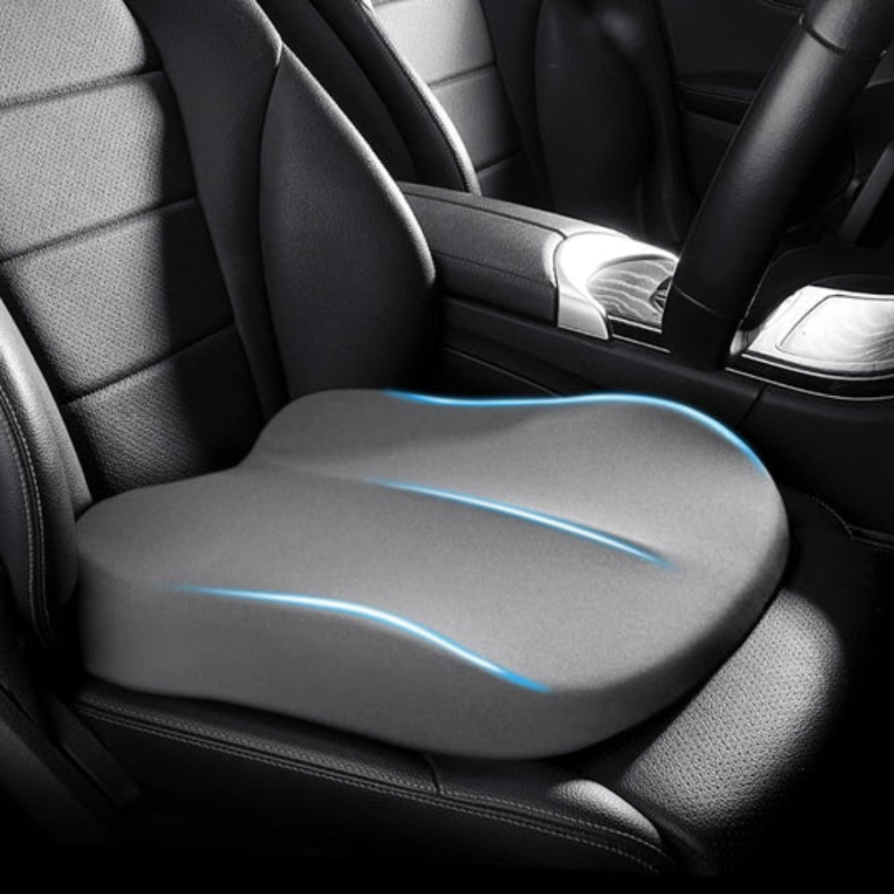 Ergonomisch Autostoelkussen met Geheugenschuim voor een Comfortabele Rug