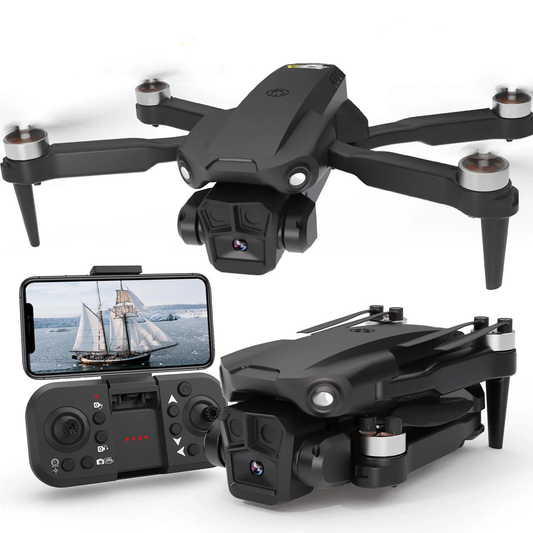 Marcherelle™ | Drone portable à double caméra – Stabilisation intelligente et vidéo en direct