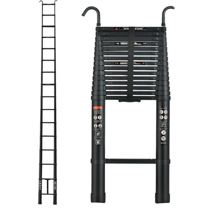 Telescopische Aluminium Ladder 6m2 Hoge Veiligheid