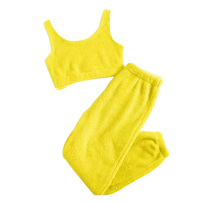 Warme en comfortabele fluwelen relaxfauteuil voor de winter