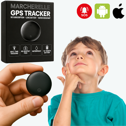 Marcherelle - GPS-tracker voor kinderen zonder abonnement