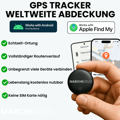 Marcherelle – GPS-tracker voor kinderen zonder abonnement